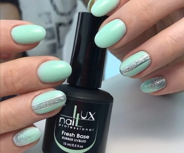 Цветная база Luxnail #656mintcool