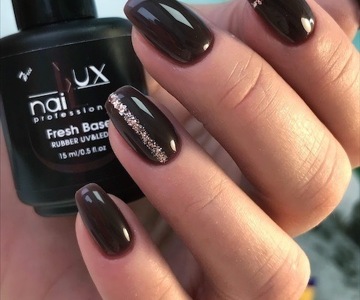 Шоколадная цветная база LuxnaiL #138