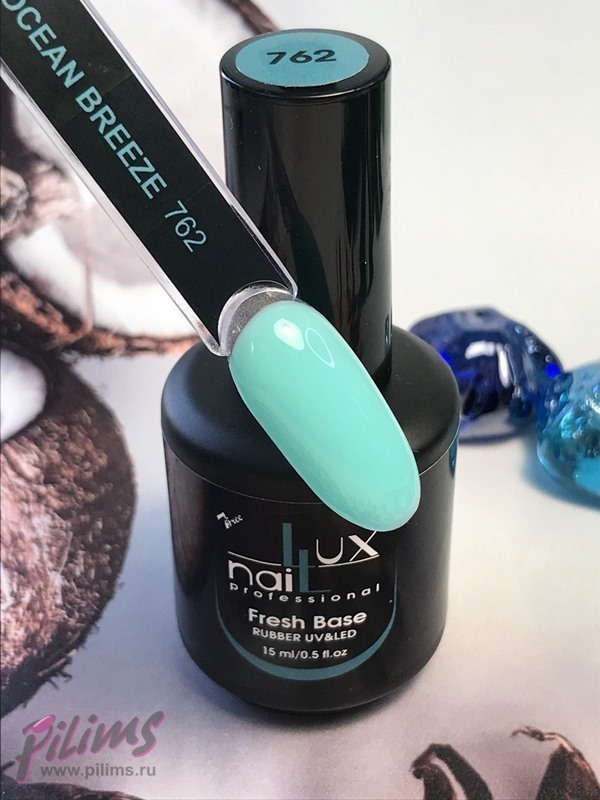 FRESH BASE RUBBER LUXNAIL #762ocean breeze