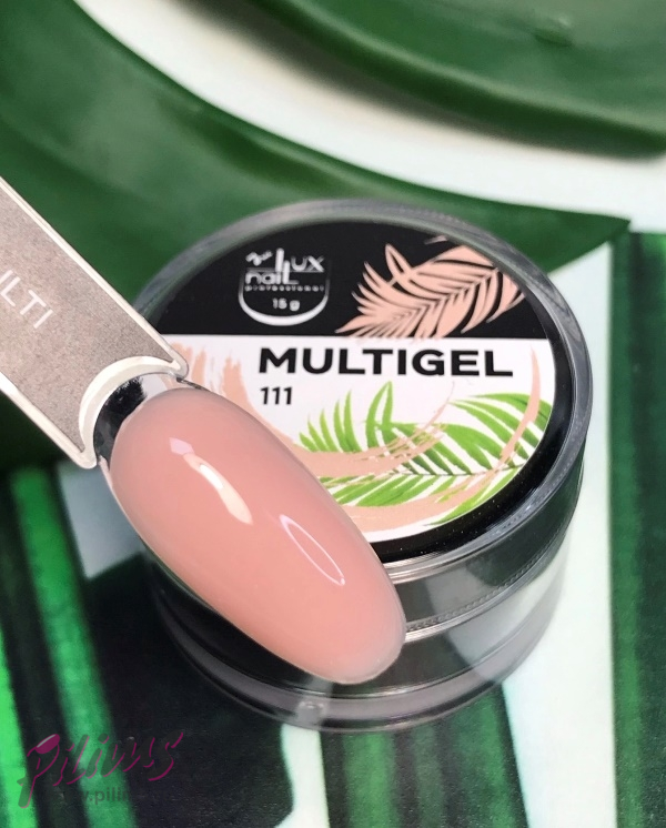 MULTIGEL LUXNAIL гипоаллергенный #111 бежевый